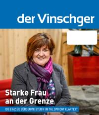 Starke Frau an der Grenze