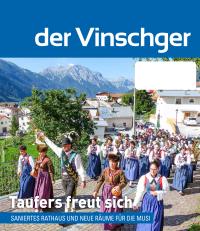 Taufers freut sich