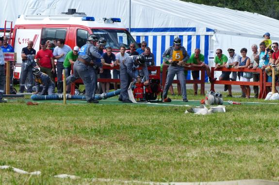  6. Obervinschger Nassleistungswettbewerb auf der Grünzone in Graun am 8. Juli 2017; Fotos: Sepp