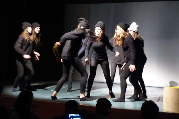 Abschlussfeier der 6. Vinschger Sprachwerkstatt „SpLeSch!“ am 2. März in Laas; Fotos: Sepp