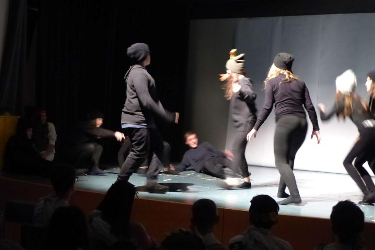 Abschlussfeier der 6. Vinschger Sprachwerkstatt „SpLeSch!“ am 2. März in Laas; Fotos: Sepp