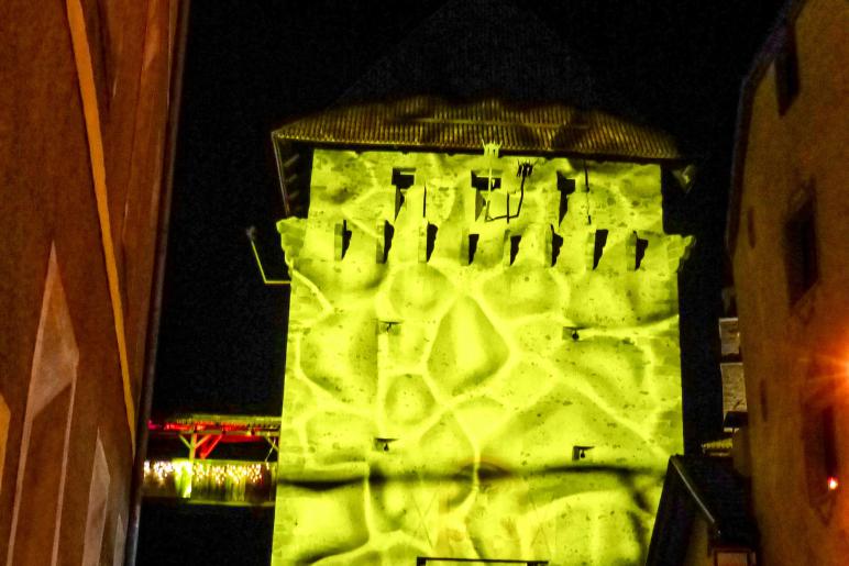 Licht, Düfte und Klänge beim Glurnser Advent 2019; Fotos: Sepp