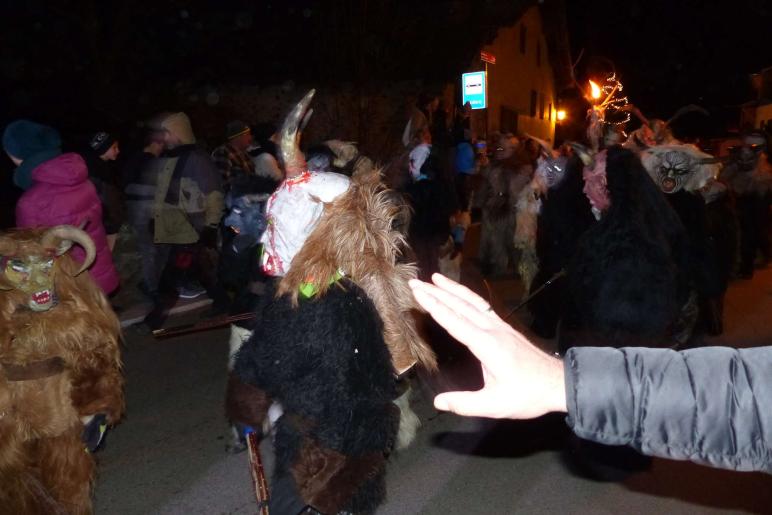 Umzug der Laatscher Calva Tuifl; Fotos: Sepp